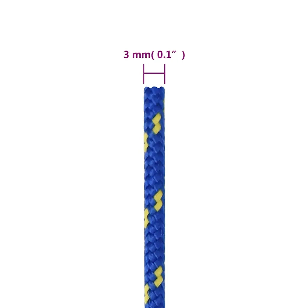 Corda per barca Blu 3 mm 250 m in Polipropilene 152431