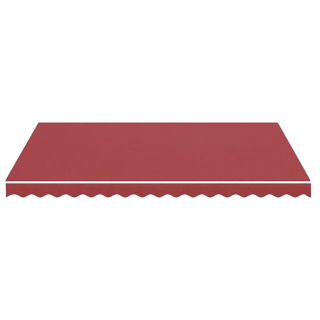 Tessuto di Ricambio per Tenda da Sole-Ricambio telo per tenda da sole Rosso Borgogna 4x3 m