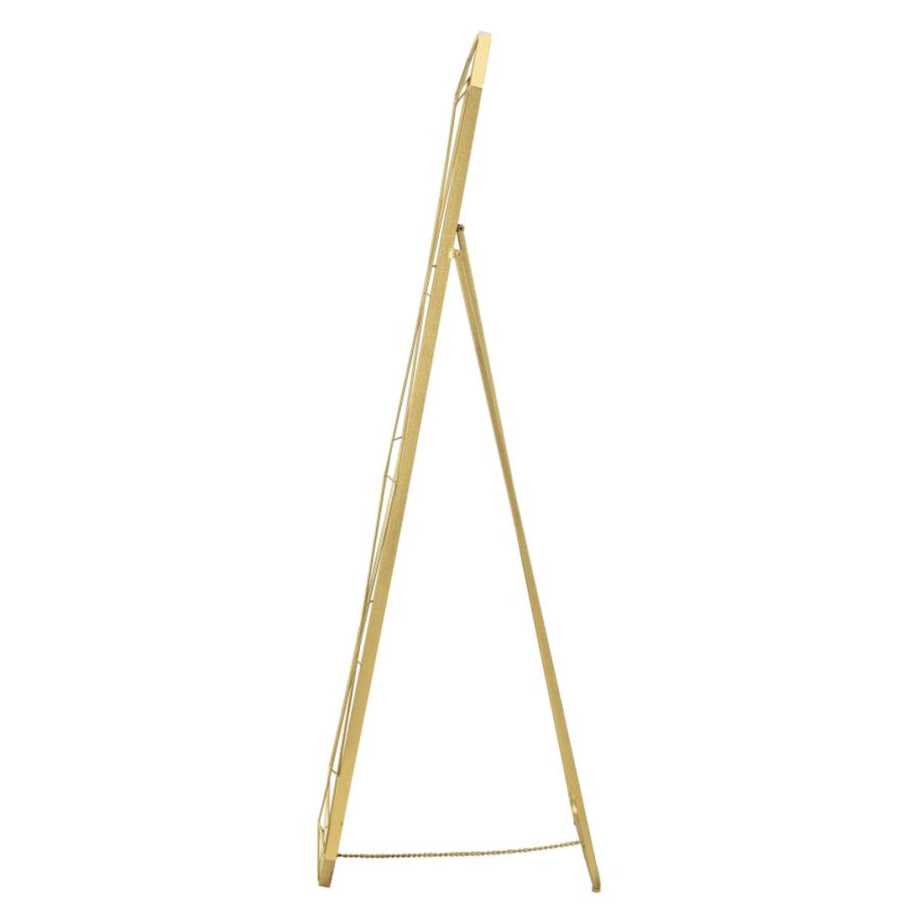 Specchio da Terra VKH1052, Oro, Vetro, 46x2x153 cm