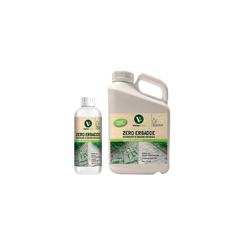 Erbicida naturale Zero Erbacce – 1L – VerdeVivo – Diserbante a base di aceto per aree civili