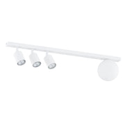 Plafoniera bianca BASTER 70 cm 4 luci GU10/E14 Emibig