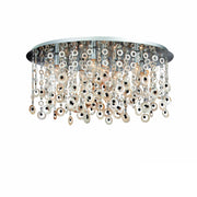 Poviglio, Lampada da Soffitto, Argento