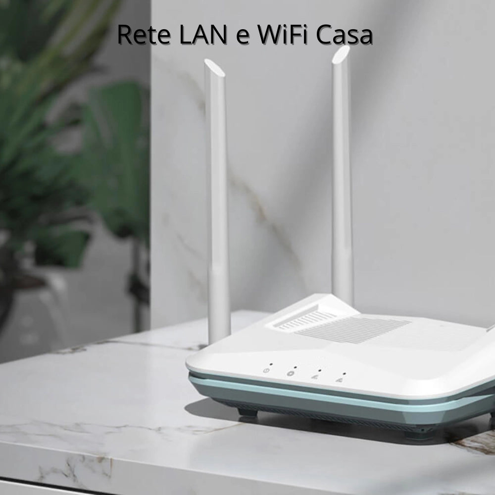 Cavo rete lan cat 5 schermato f/utp metri 100 sezione 24awg 4 coppie twistate