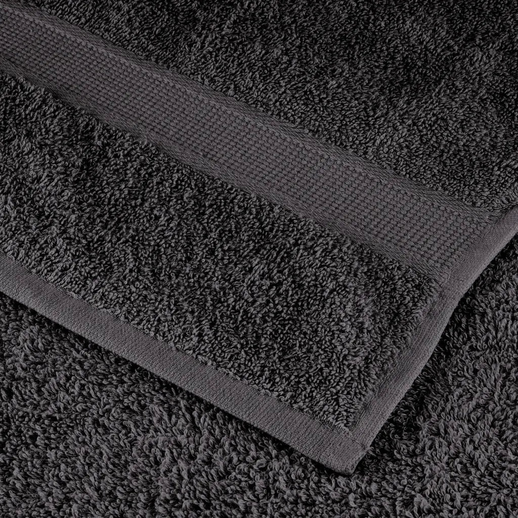 Asciugamani Premium SOLUND 10 pz Antracite 50x100 cm 600 g/m² 137158