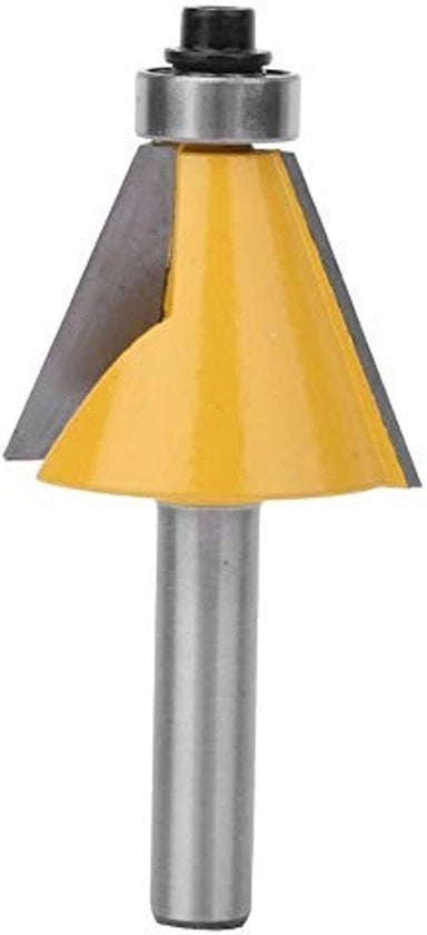 Freesatura Superiore 8 mm - Lijmfrees/Randfrees - Lavorazione del Legno - 22,5 gradi - Adatto per MDF/Massello - Qualità Professionale - Freesbit