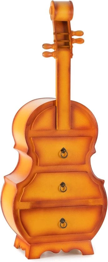 Cassettiere da parete rustica con 3 ante