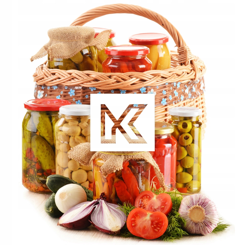 KADAX 50 barattoli di vetro da 330 ml vasetti di vetro marmellata tappi di miele Fi82