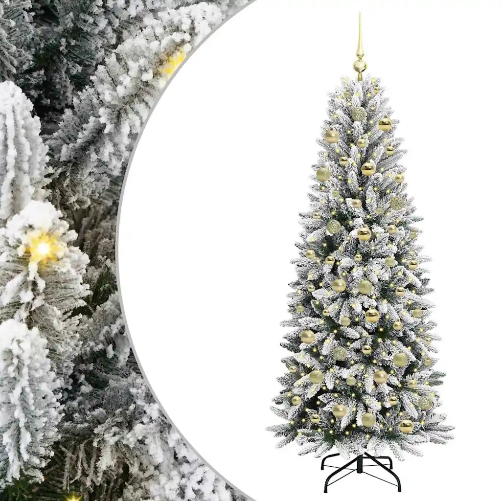 Albero di Natale artificiale Bianco 180 cm 3396049