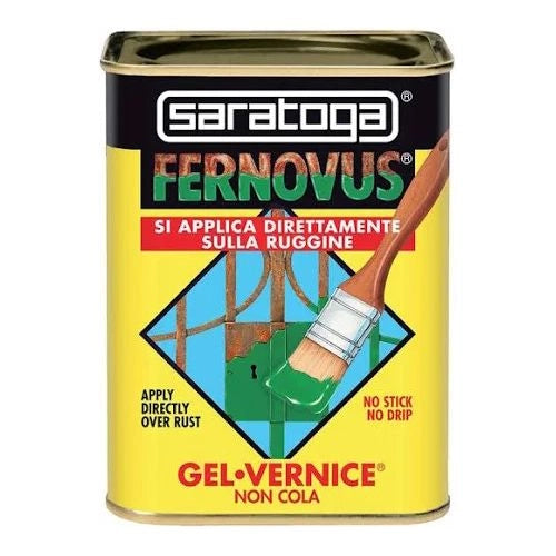 SMALTO ANTIRUGGINE NERO BRILLANTE 750 ML FERNOVUS