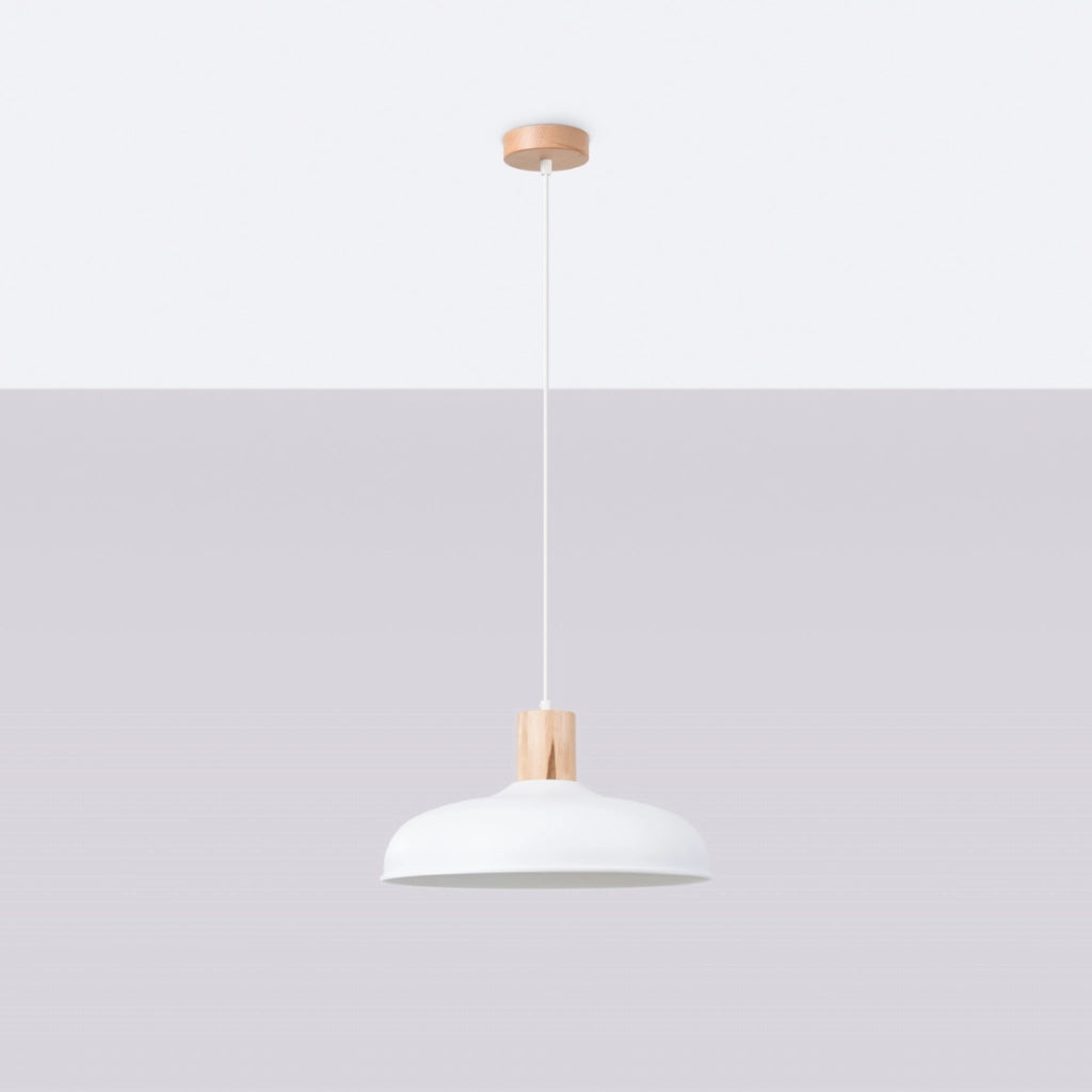 Lampada a sospensione INDY bianco