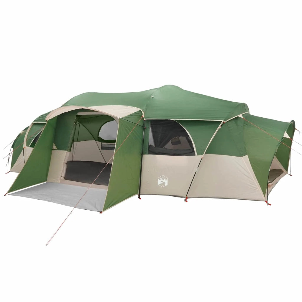 Tenda familiare con telo da pioggia resistente all'acqua Verde 42017460