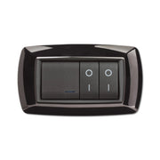 PLACCA LIFE LIVING PLAST NERO 4P