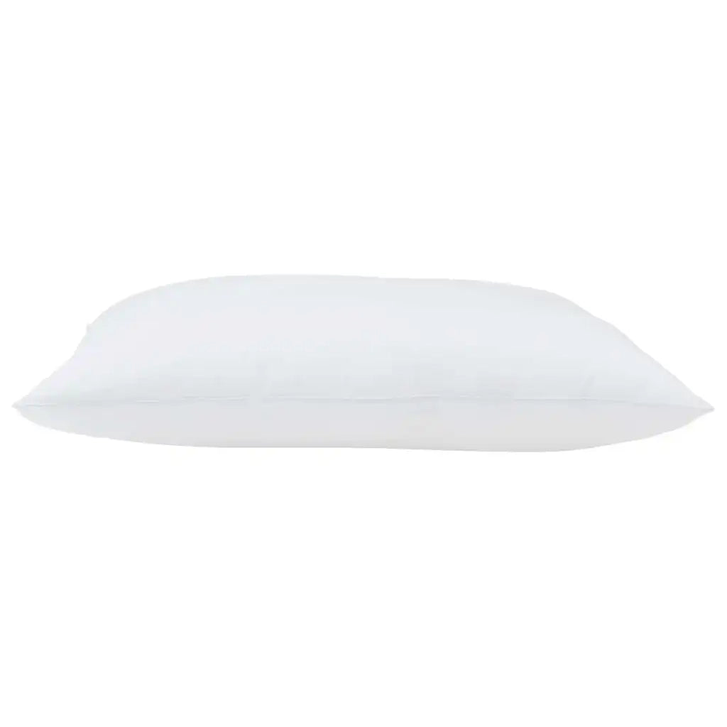 Cuscino 2 pcs Bianco 75 x 50 x 20 cm Cotone e Poliestere 42007806