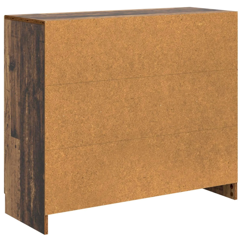 Credenza | Madia | Buffet da pranzo | Armadio da pranzo Legno antico 89 x 34,5 x 77 cm Legno ingegnerizzato