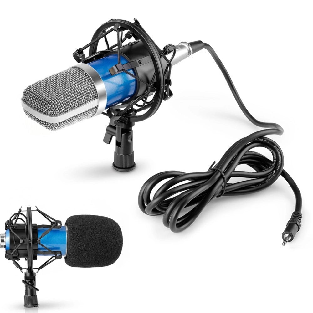 Trade Shop - Microfono A Condensatore Per Studio Radiotelevisivo & Registrazione Jimdl-700 -