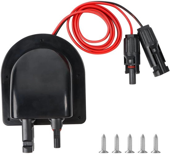 Portale di cavo in ABS - UV-resistente - Portale di cavo acqua-tight - 3 Metri - Portale di cavo su energia solare - Installazione semplice - Resistente ai shock - Codice prodotto: [codice prodotto] - Modello: [modello]