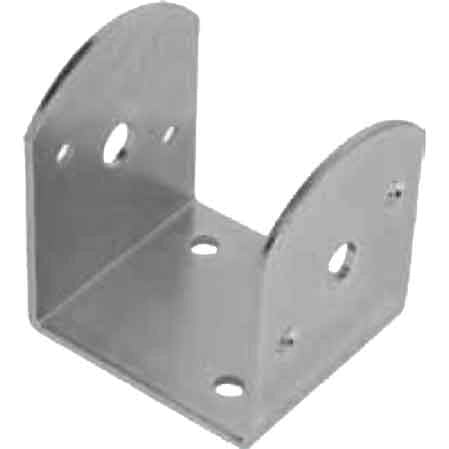 PIASTRA AD 'U' PER TRAVI INCLINATE   90x90x90 mm