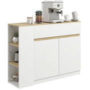 Mobile con cassetti e ante ¨C Minimal ¨C Bianco 110x29,5x82 cm