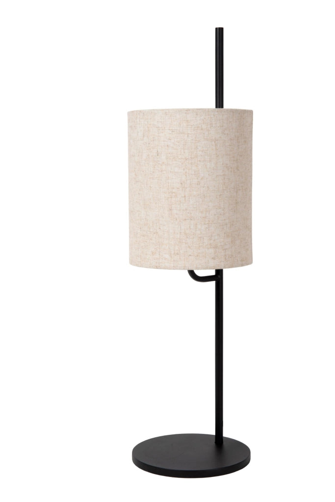 Lampada da tavolo MAGIC nera lino 1xE27 Lucide
