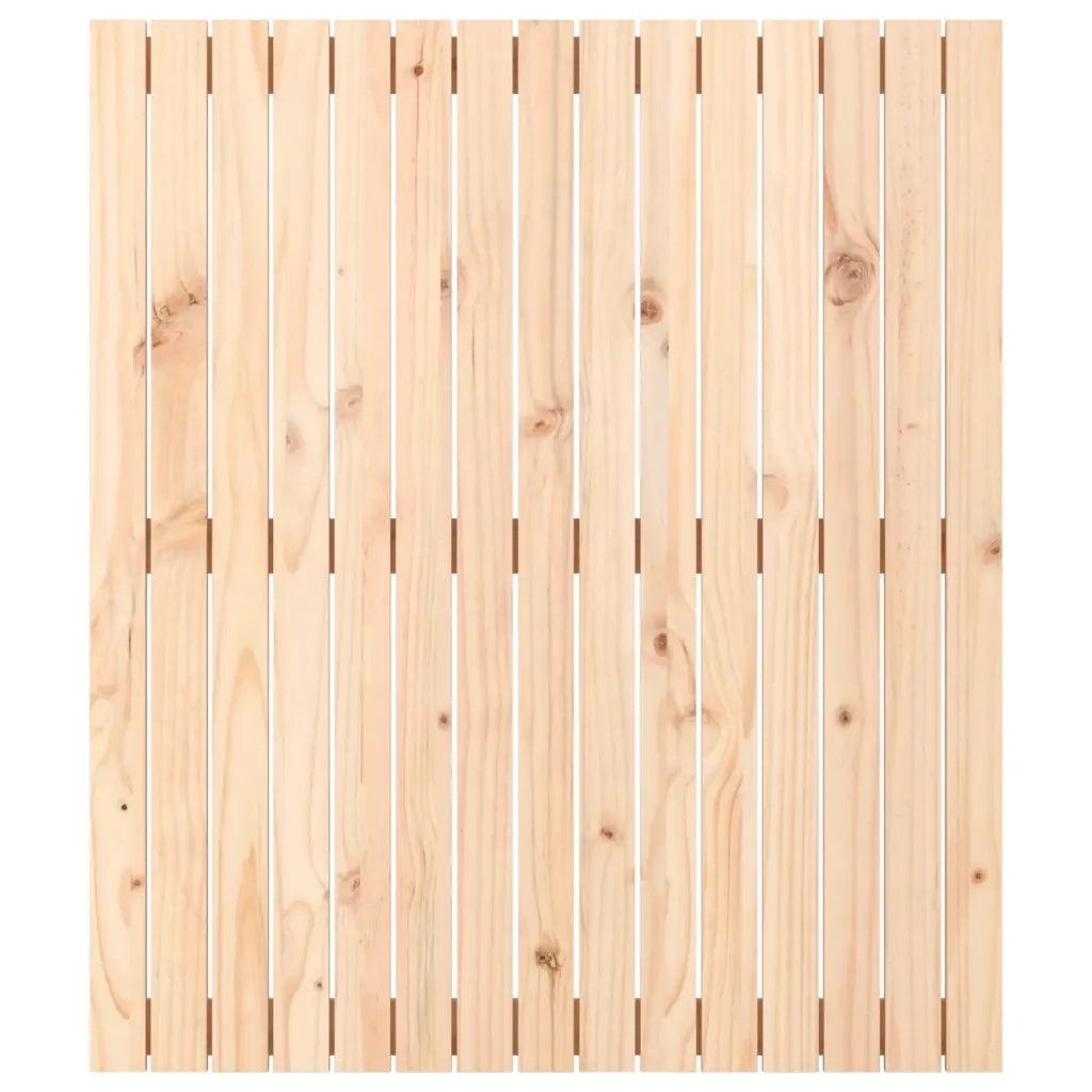 Testiera da Parete 95,5x3x110 cm in Legno Massello di Pino 824933