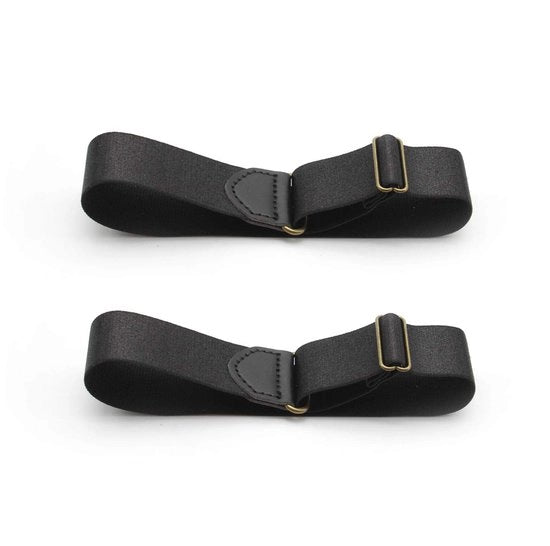 Jarretelverlengarmbandi adattabili - nero - cotone
