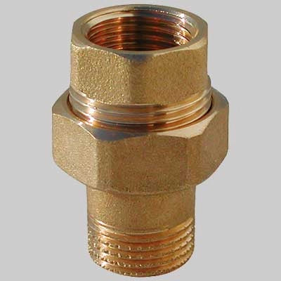 RACCORDO DIRITTO GIALLO 3 PEZZI  11/4     MADE IN ITALY