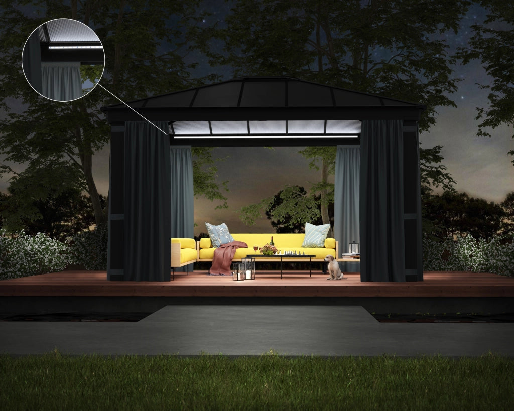 Sistema Di Illuminazione a Led Diffusore Striscia Con Controller Dimmer Remoto