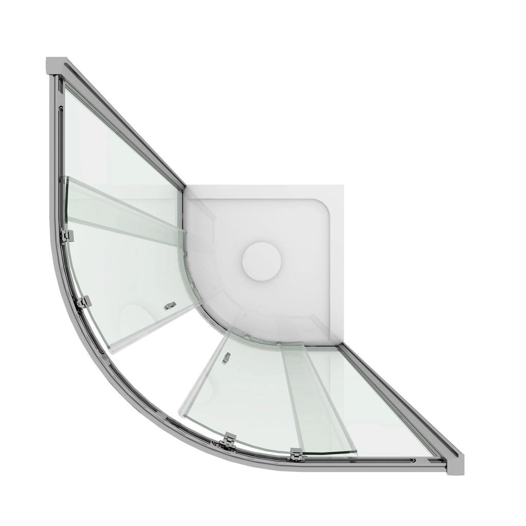 Box doccia semicircolare 70x90 CM H185 trasparente mod. Junior