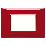 VIMAR PLANA - PLACCA 3M REFLEX RUBINO