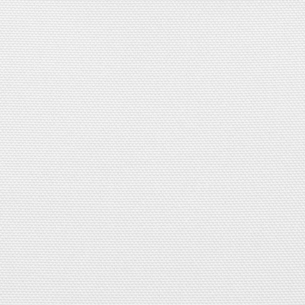 Parasole a Vela Oxford Rettangolare 4x7 m Bianco 135273