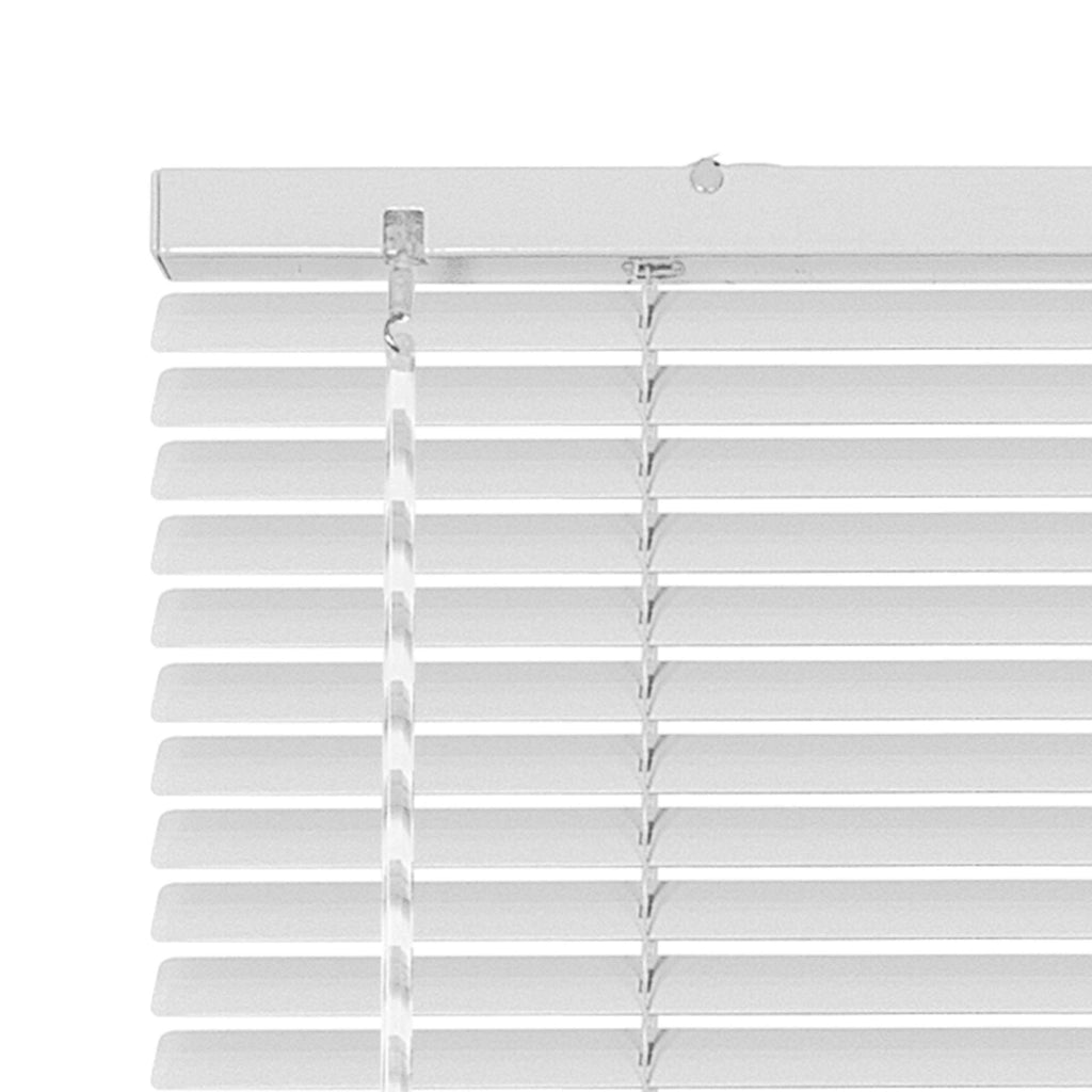 Tende Veneziane in Alluminio con Corda Autobloccante, Bianca 45x130