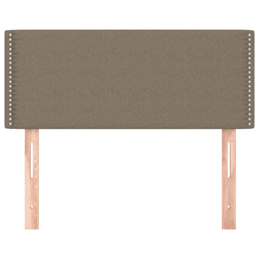 Testiera | Testata Tortora 90x5x78/88 cm in Tessuto