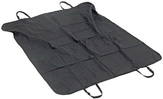 Cuscino di Protezione per Sedile Auto - Lunghezza 162cm, Larghezza 132cm, Nero