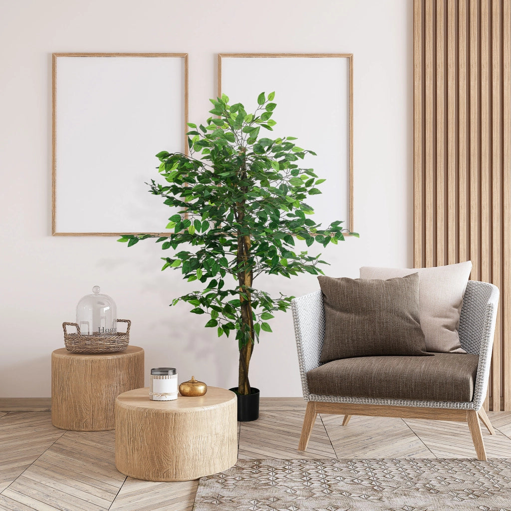 Pianta artificiale ficus ¨C Minimal ¨C 150 cm verde
