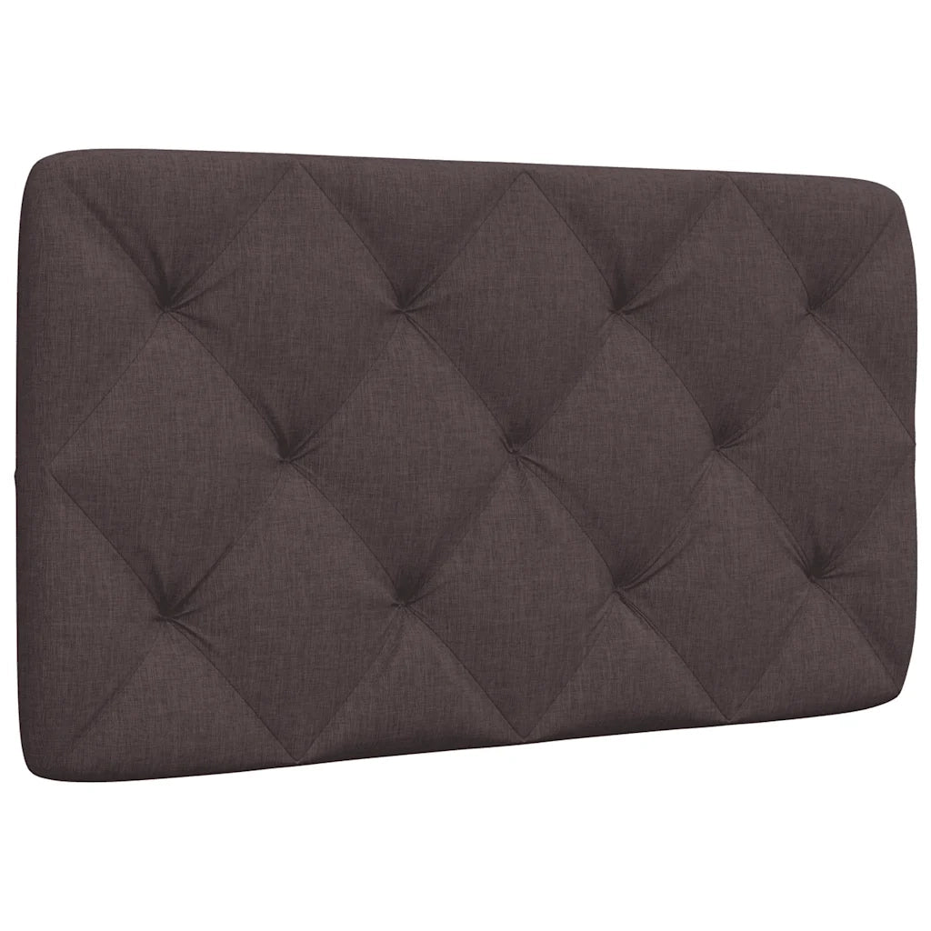 Cuscino Testiera Marrone Scuro 80 cm in Tessuto 4019194