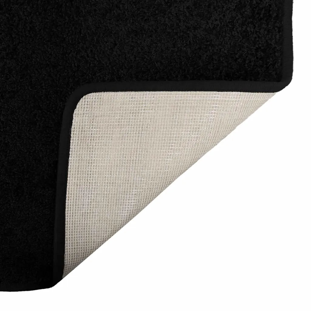 Runner in Moquette | Runner Tappeto Nero 100 x 250 cm 100% Polipropilene Tuft