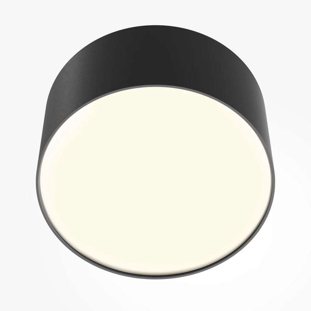 Maytoni Lampada da soffitto Zon 1 luce LED integrato nero alluminio