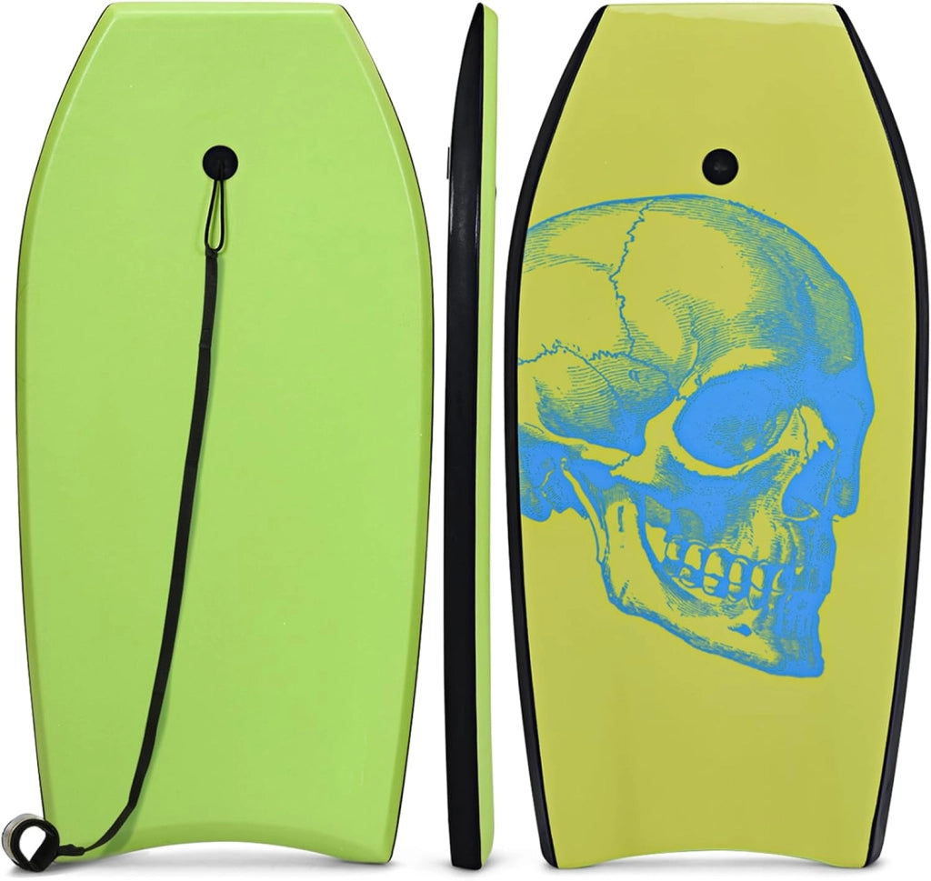 Tavola da Surf 41", Tavola Surf Bambini e Adulti in XPE, EPS e HDPE, Tavoletta Mare con Leash per Polso, Portata 85 kg