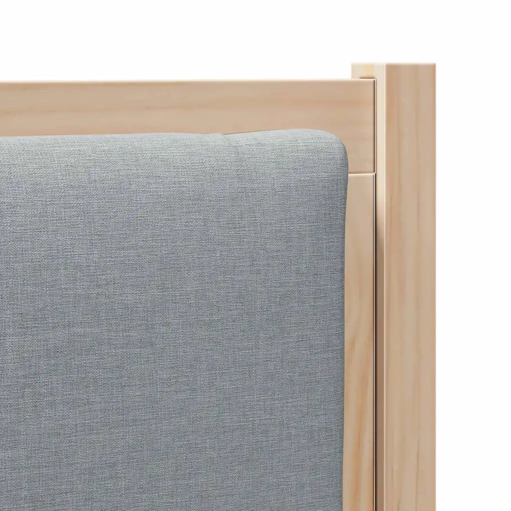 Testiera Altro-Testiera con Cuscini Marrone 100 cm Legno di pino massello 894046