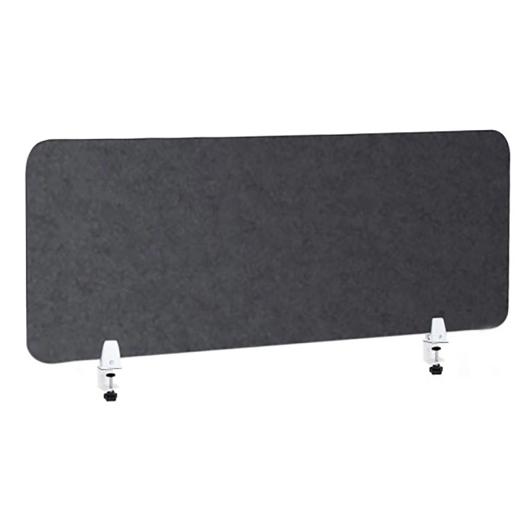 Pannello Fonoassorbente da Banco 100x45 cm Coppia di Morsetti Regolabili da Banco Finitura Antracite