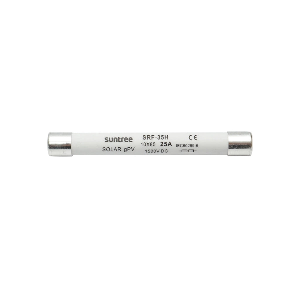 Fusibile cilindrico SRF-35H per sistemi solari gPV, 25 A, 1500 V Suntree