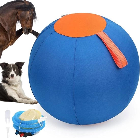 Bal da Herding Opzionale per Cani - Dimensione 18 pollici - Dual Layer - Adatto per Australian Shepherd, Corgi e Cani Pastor
