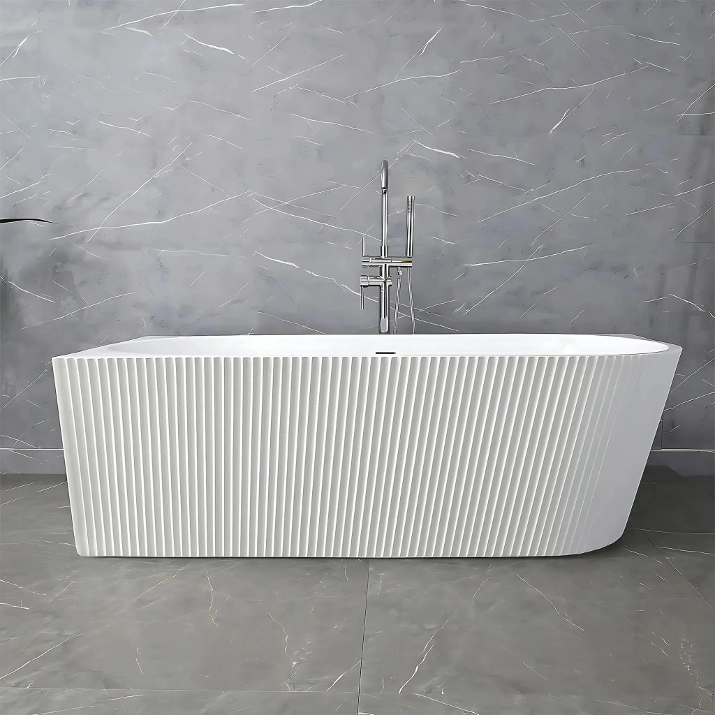Vasca Bagno Wenus Sinistra 170cm Copritappo bianco