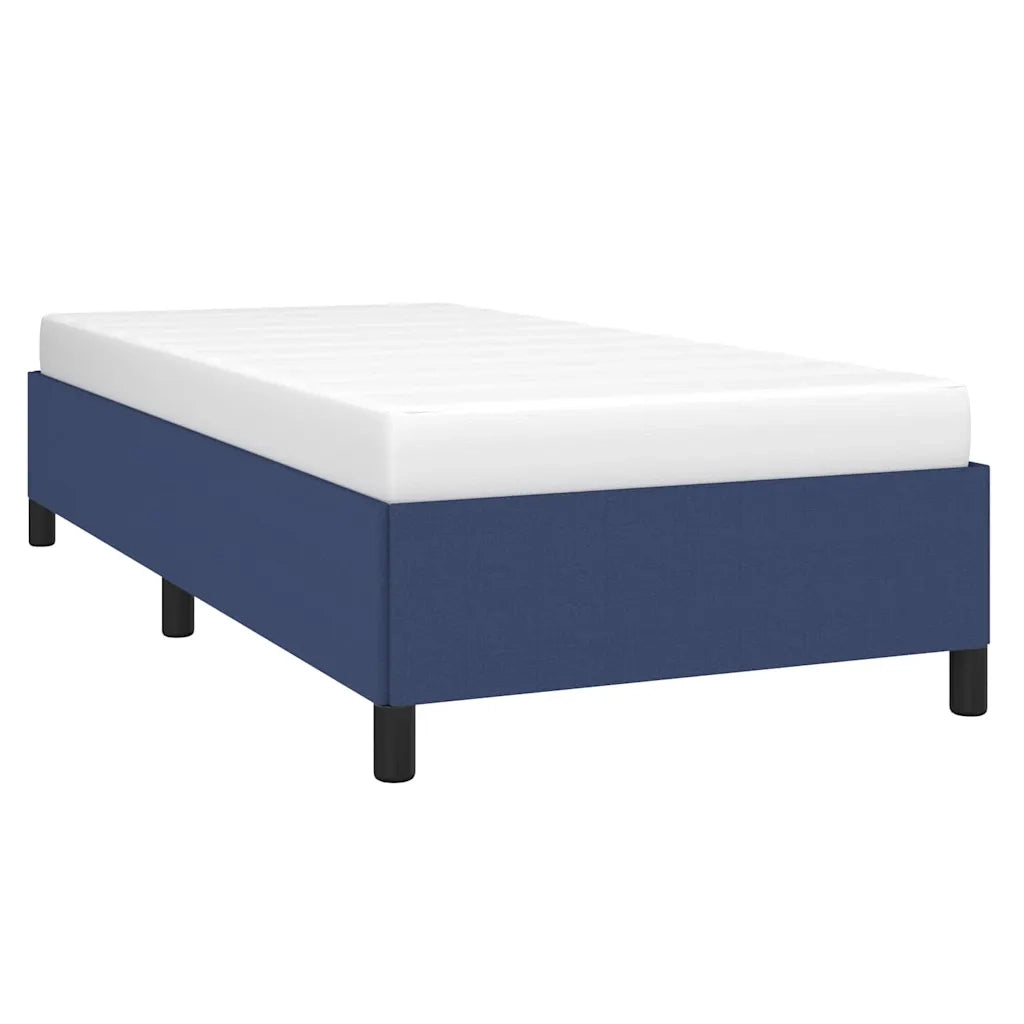 Giroletto senza Materasso Blu 90x190 cm in Tessuto 347032