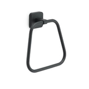 Tonga portasalviette ad anello nero matt
