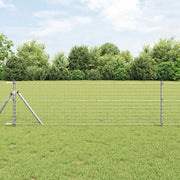 Palo della recinzione 52 pcs Grigio 3,2 x 3,2 x 80 cm