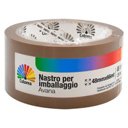 NASTRO PER IMBALLAGGIO mm 48 x 66 mt. - avana- 36 pezzi  - COLOREA