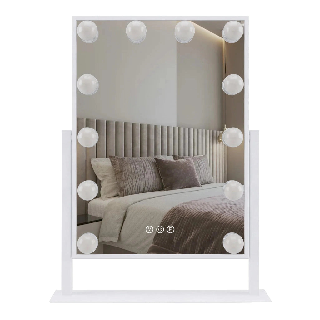 Specchio Led Hollywood White 30x40
