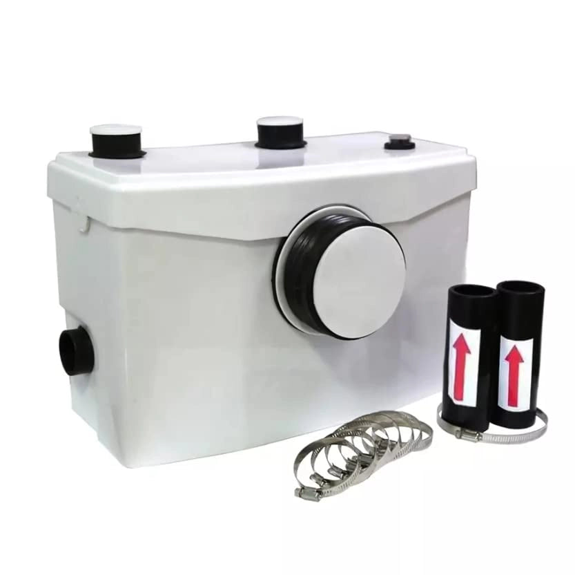 Trituratore maceratore per wc 600W Pompa sanitario per acque reflue 4 lame 240L/Min 01