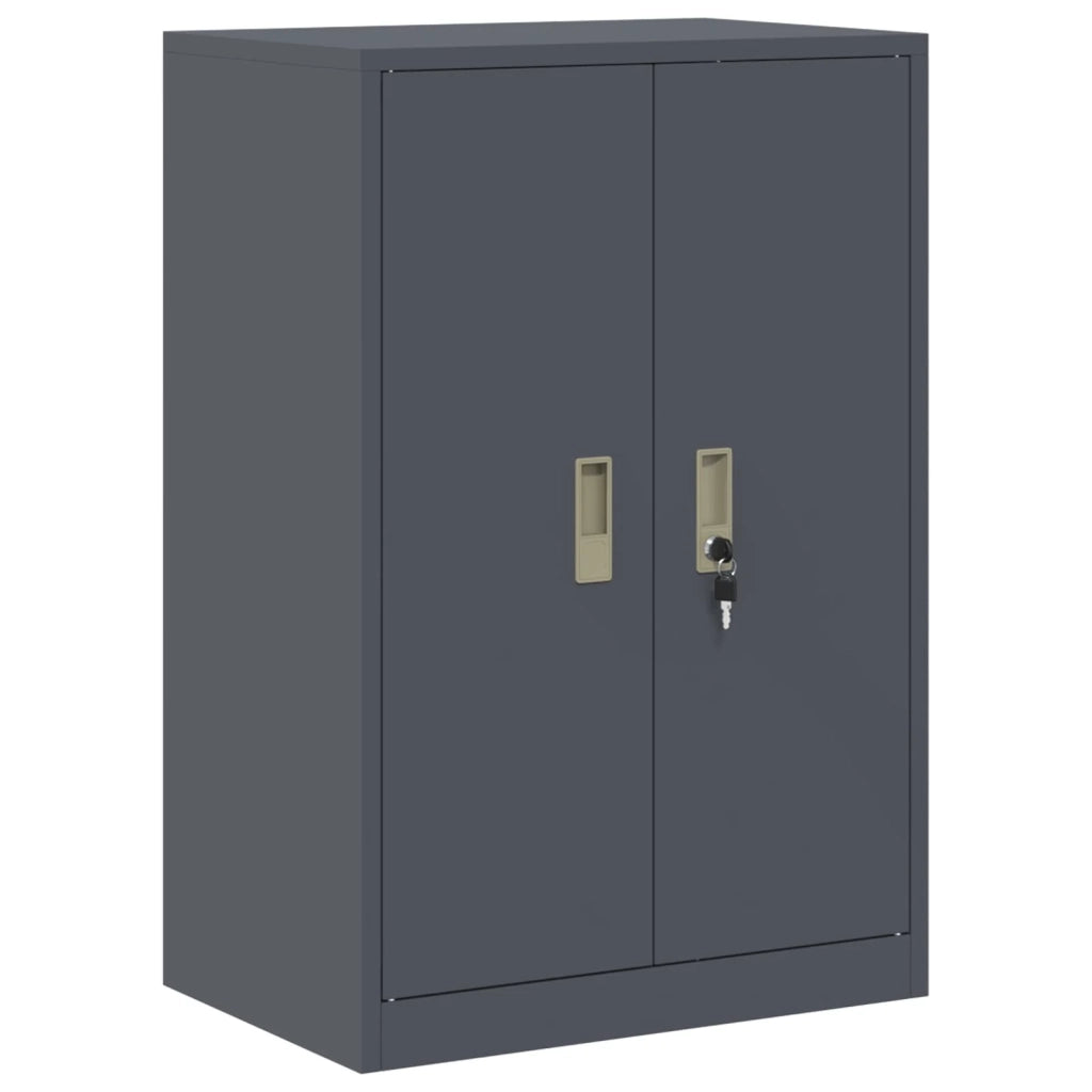 Armadio Antracite 60 x 40 x 90 cm Acciaio
